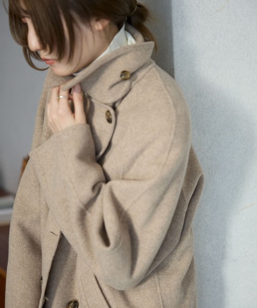 BABYLONE（バビロン） ステンカラーコート コート リバーダブルロング