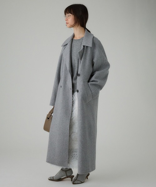 BABYLONE（バビロン） ステンカラーコート コート リバーダブルロング