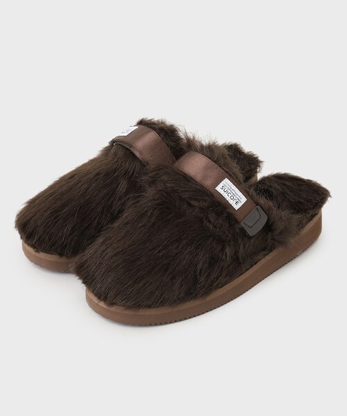 UNTITLED（アンタイトル） サンダル 「SUICOKE」ZAVO フェイクファー