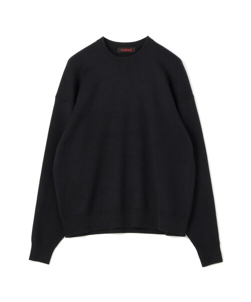 CABaN（キャバン） セーター ニット コットンカシミヤ クルーネック