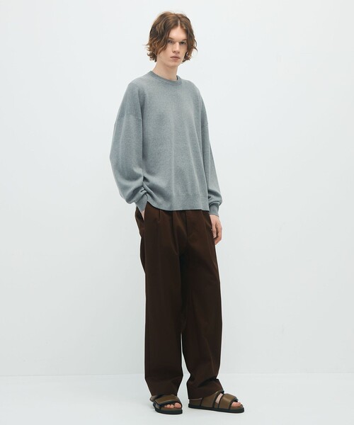 CABaN（キャバン） セーター ニット コットンカシミヤ クルーネック