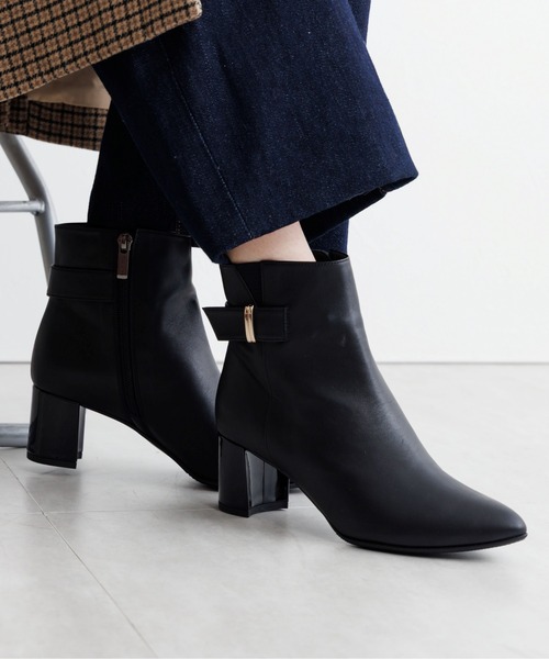 卑弥呼（HIMIKO） ブーツ 「卑弥呼」「撥水」5.5cmヒールベルトパーツ