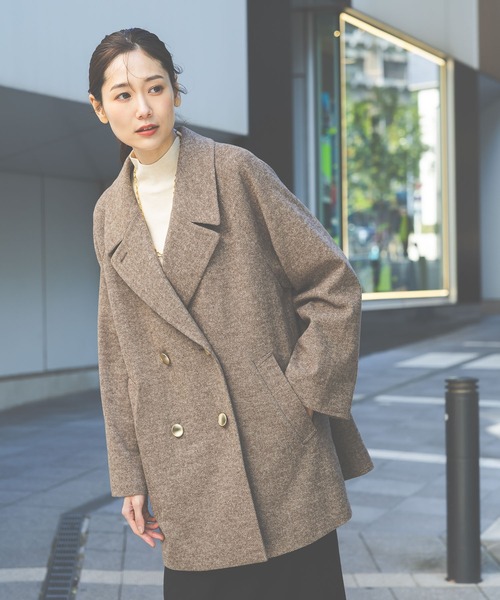 GLOBAL WORK（グローバルワーク） コート チェスターコート 軽やか