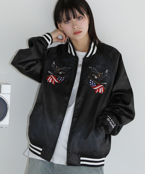 Ed Hardy（エド・ハーディー） スカジャン ヴィンテージライクマルチ