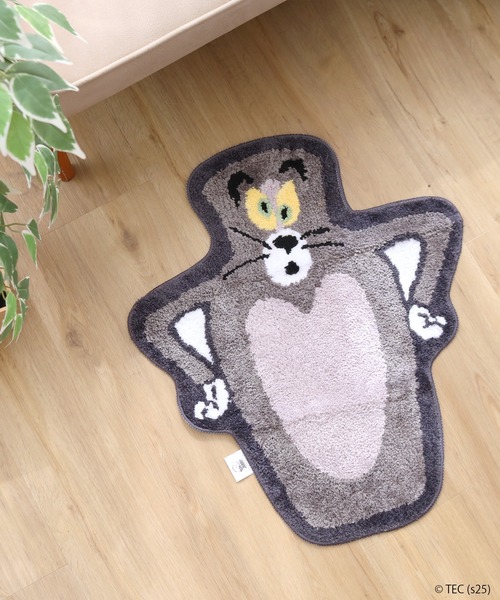 ラグ ラグマット 「公式」トムとジェリー タフトマット つぼトム