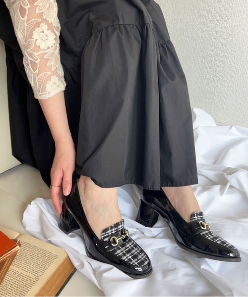 lus.（ラスドット） ローファー ビットローファーパンプス レディース