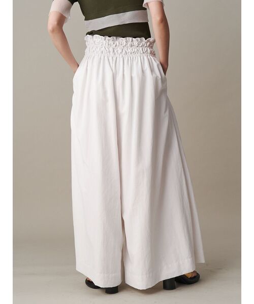 UN3D.（アンスリード） パンツ WAVE GATHER PT / ウェーブギャザー