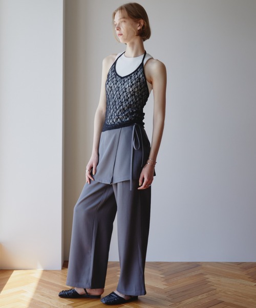 Aunt Marie's（アントマリーズ） キャミソール ホルターネックレース