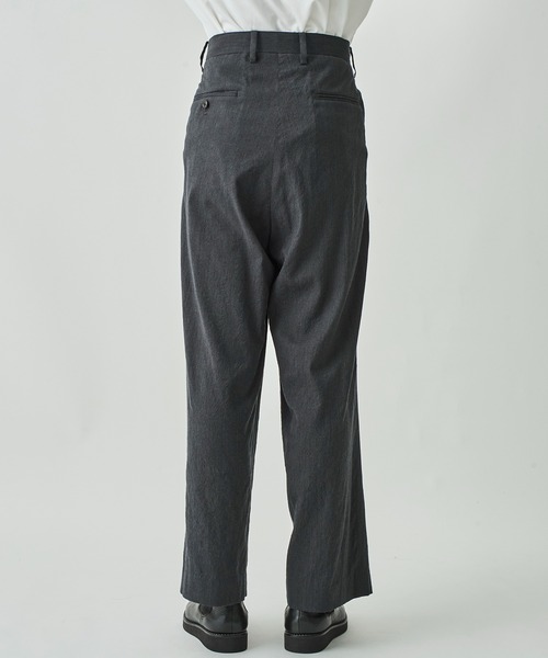 URU（ウル） スラックス 1 TUCK PANTS メンズ : ZOZOTOWN Yahoo!店