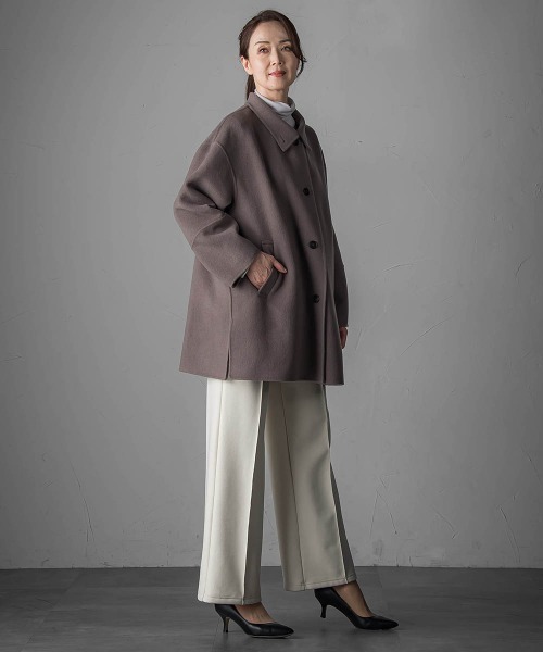 la.f（ラ・エフ） ダッフルコート コート 「極」”軽さと贅沢な