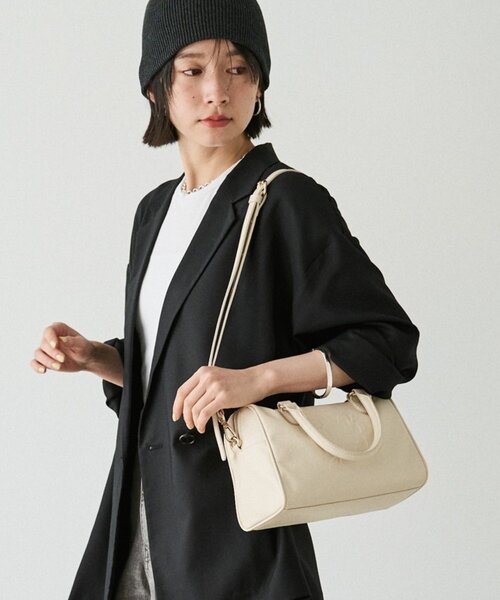 russet（ラシット） ボストンバッグ 「composition」レザー2WAYミニ