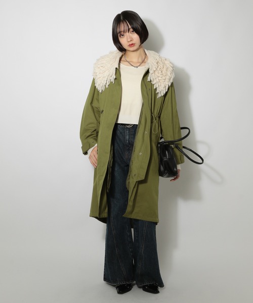 PAGEBOY（ページボーイ） モッズコート コート ライナーツキモッズ