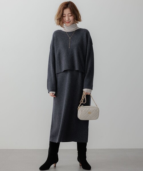 ニット セーター 「洗える」シアーラメタートル レディース : ZOZOTOWN