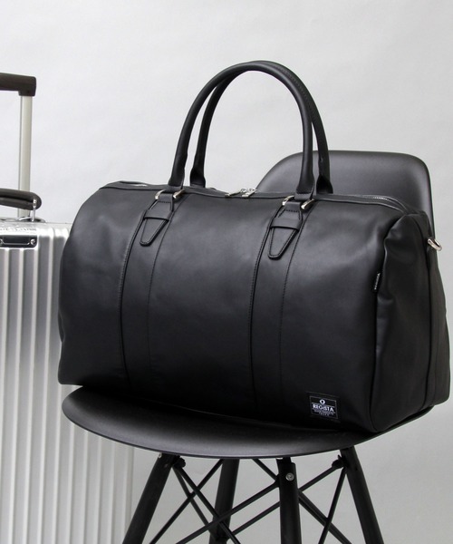 REGiSTA（レジスタ） ボストンバッグ 大容量 レザー調 ボストンバッグ
