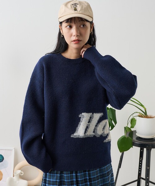 FREAK'S STORE（フリークスストア） ニット セーター ビッグロゴ