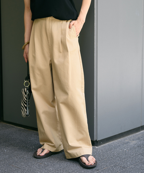 FRAMeWORK（フレームワーク） パンツ チノパン 撥水チノクロスパンツ