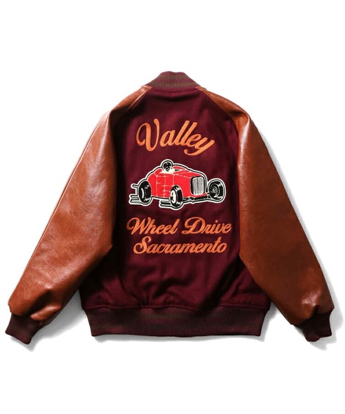 HOUSTON（ヒューストン） スタジャン メルトンスタジャン(VALLEY