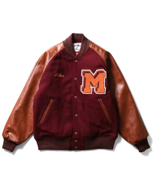 HOUSTON（ヒューストン） スタジャン メルトンスタジャン(VALLEY