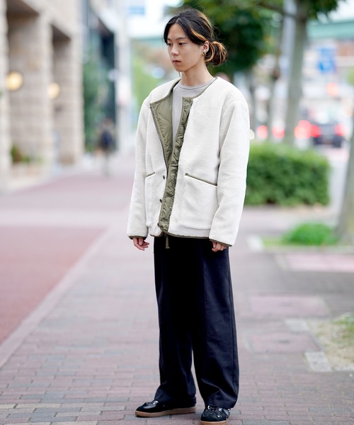 TAION（タイオン） ダウンジャケット ダウン ミリタリー リバーシブル