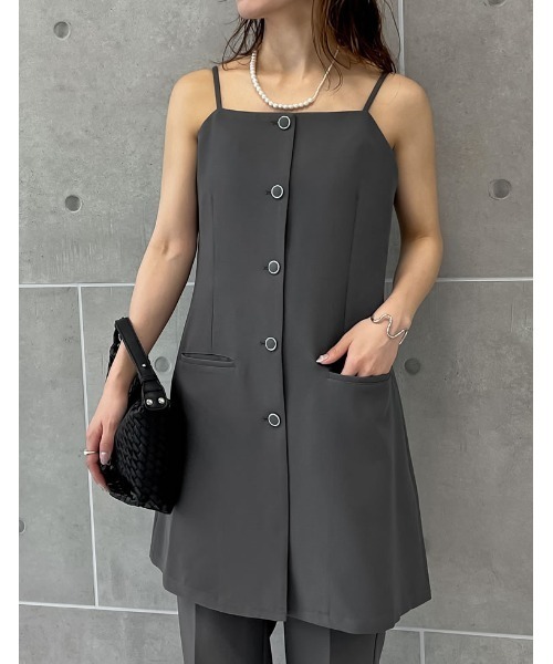 Re:EDIT（リエディ） キャミソール 「神山まりあさん着用」フロント