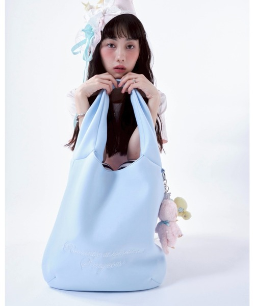 Smyeon ショルダーバッグ バッグ Soft embroidery shoulder bag/ソフト