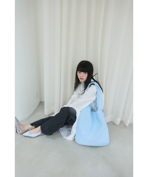 Smyeon ショルダーバッグ バッグ Soft embroidery shoulder bag/ソフト