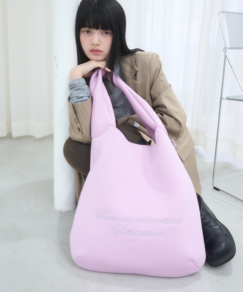 Smyeon ショルダーバッグ バッグ Soft embroidery shoulder bag/ソフト