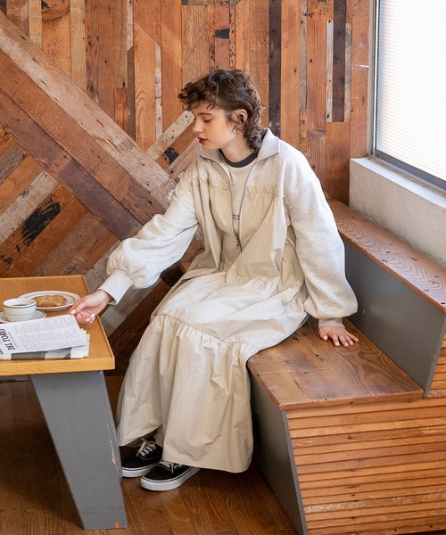 forksy.（フォルクシー） ワンピース 「forksy.」ハーフジップ