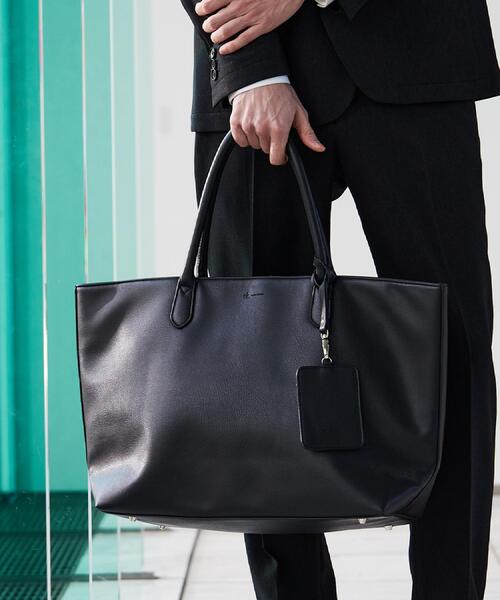 tk.TAKEO KIKUCHI（ティーケータケオキクチ） トートバッグ レザー調