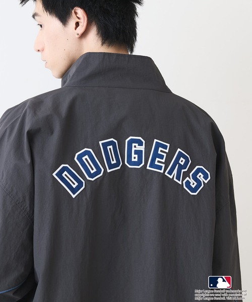 MLB ナイロンジャケット 「MLB/メジャーリーグベースボール」ツイル