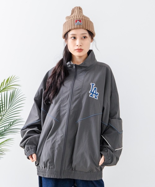 MLB ナイロンジャケット 「MLB/メジャーリーグベースボール」ツイル