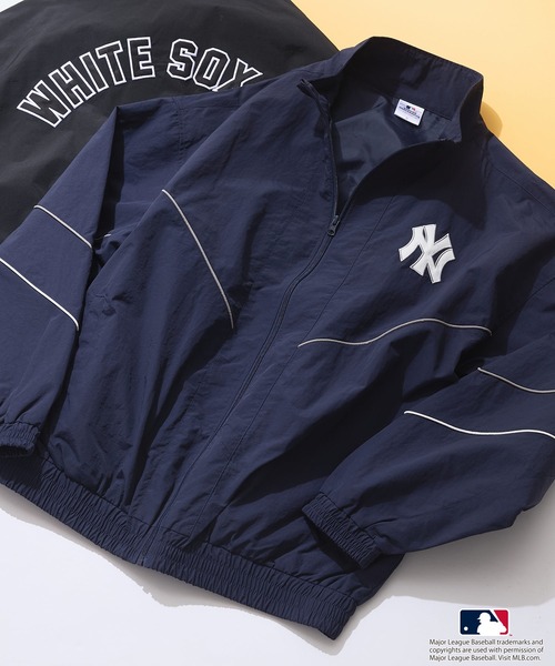 MLB ナイロンジャケット 「MLB/メジャーリーグベースボール」ツイル