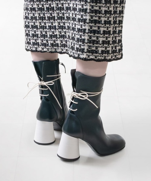 ブーツ ERNESTO DOLANI エルネストドラーニ アンクルウーンドカラー