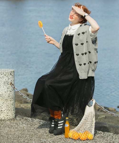 BONLECILL（ボンルシール） ブラウス シャツ 丸襟ボリュームスリーブ