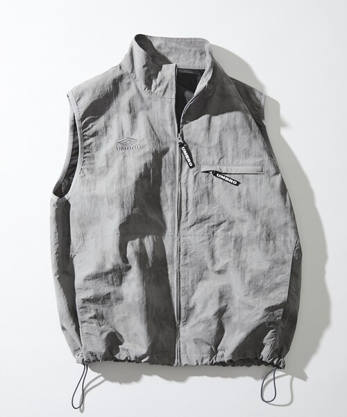 umbro（アンブロ） コート ジャケット 別注 Nylon Full Zip Vest