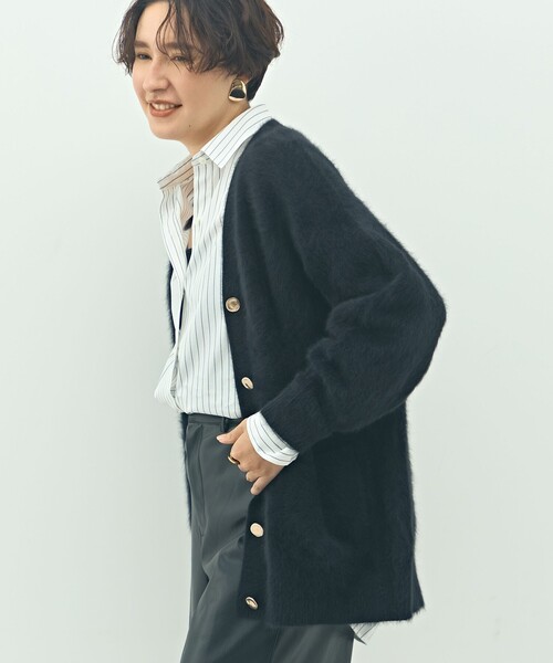 NOLLEY'S Sophi（ノーリーズソフィー） カーディガン カシミヤ混