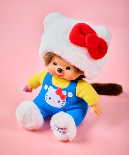 THE BAREFOOT フィギュア 「 ハローキティ × モンチッチ 」 Sサイズ