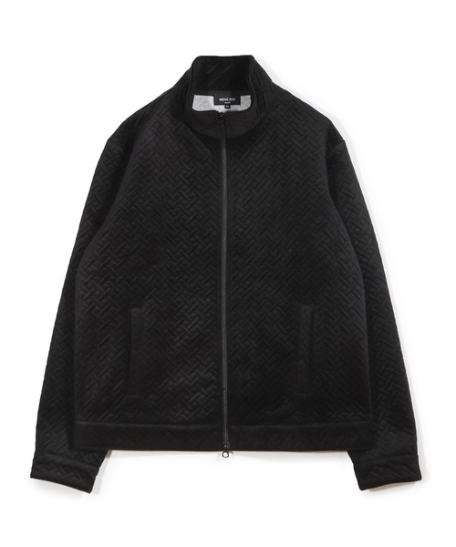 MEN'S BIGI（メンズビギ） ブルゾン アウター ベロアキルトステッチ