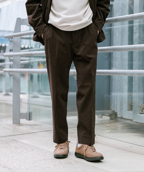 GLOBAL WORK（グローバルワーク） パンツ やわらかリッチコーデュロイ