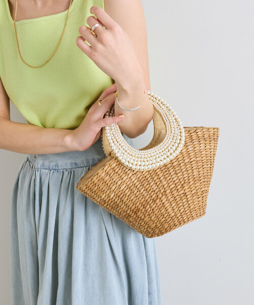 La boutique Bonbon（ラブティックボンボン） かごバッグ カゴバッグ