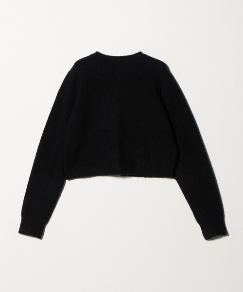 6 カーディガン 「6(ROKU)」アルパカウールナイロン カーディガン