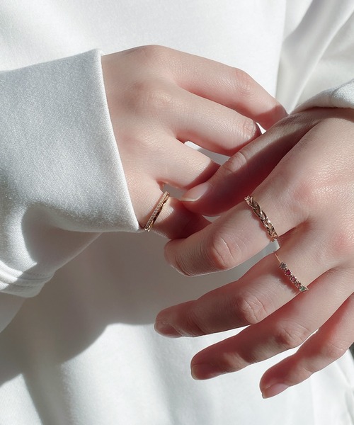 BLOOM（ブルーム） 指輪 リング シルバー キュービックジルコニア