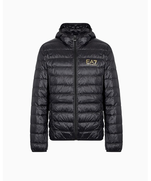 EA7 ダウンジャケット ダウン 「エンポリオ アルマーニ EA7」EA7ロゴ