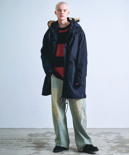 HOUSTON（ヒューストン） モッズコート コート M-65 PARKA モッズ