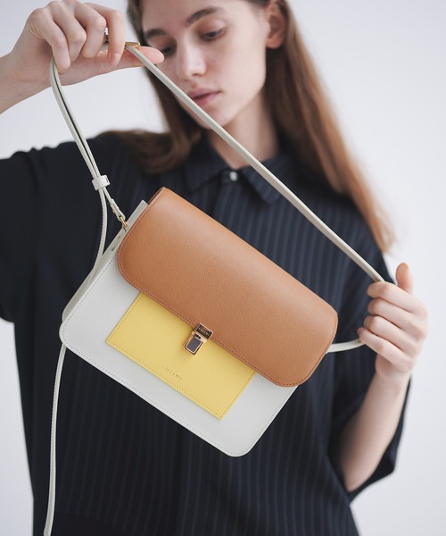 CULLNI（クルニ） ショルダーバッグ Leather Flap Shoulder Bag メンズ