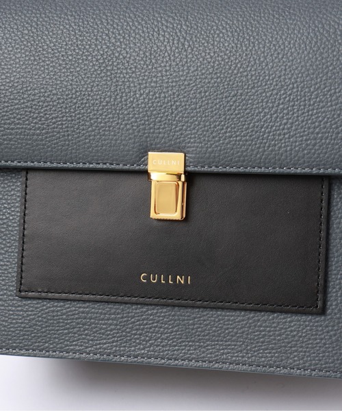 CULLNI（クルニ） ショルダーバッグ Leather Flap Shoulder Bag メンズ