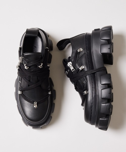 AIVER（アイバー） ブーツ ライトソールレースブーツ メンズ