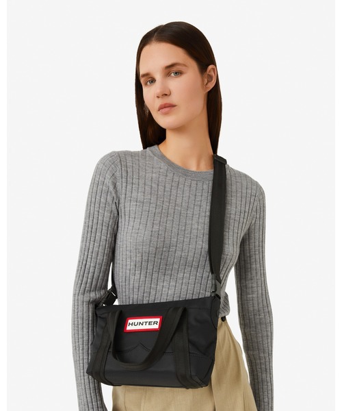HUNTER（ハンター） トートバッグ NYLON TOPCLIP TOTE MINI レディース