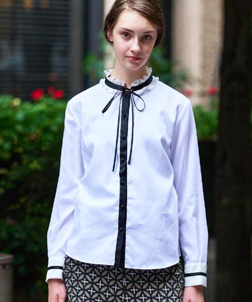 DRESSTERIOR（ドレステリア） ブラウス シャツ 「洗える/コットン100