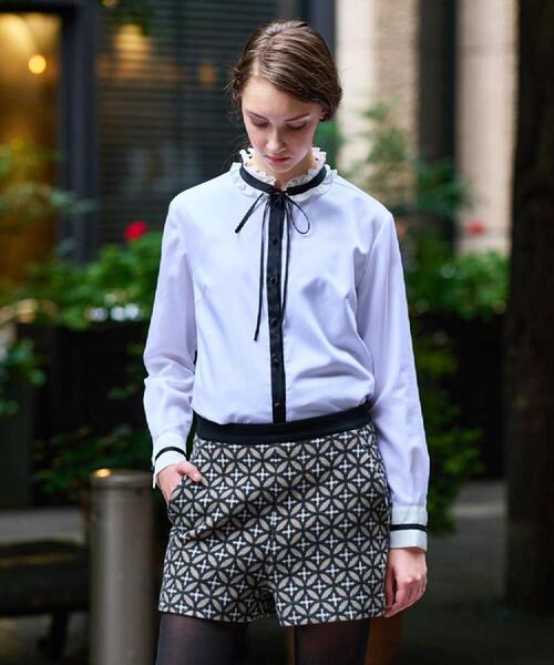 DRESSTERIOR（ドレステリア） ブラウス シャツ 「洗える/コットン100